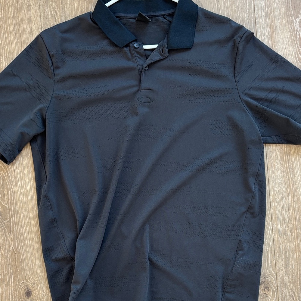 Oakley Black Performance Polo Shirt
